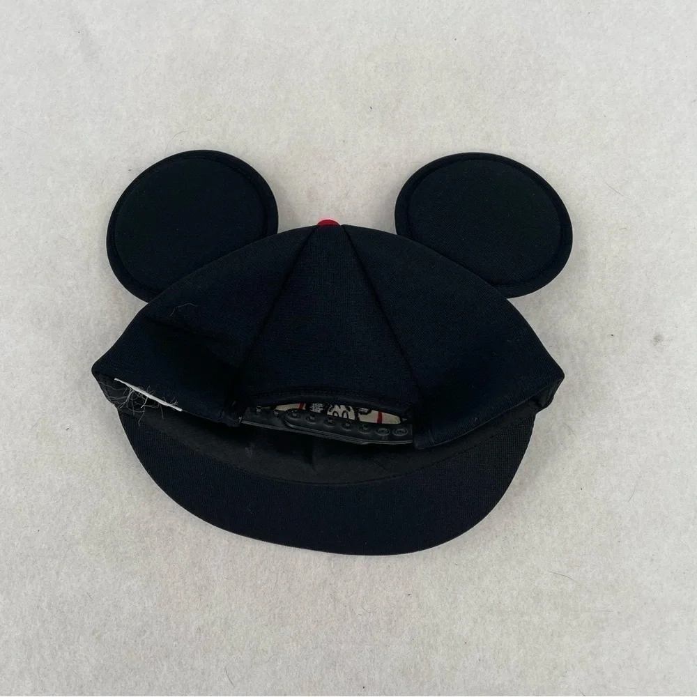 DISNEY Goofys Hat Co. Vintage Snap Back Black Hat with Mickey Mouse Ears Small - Picture 3 of 8